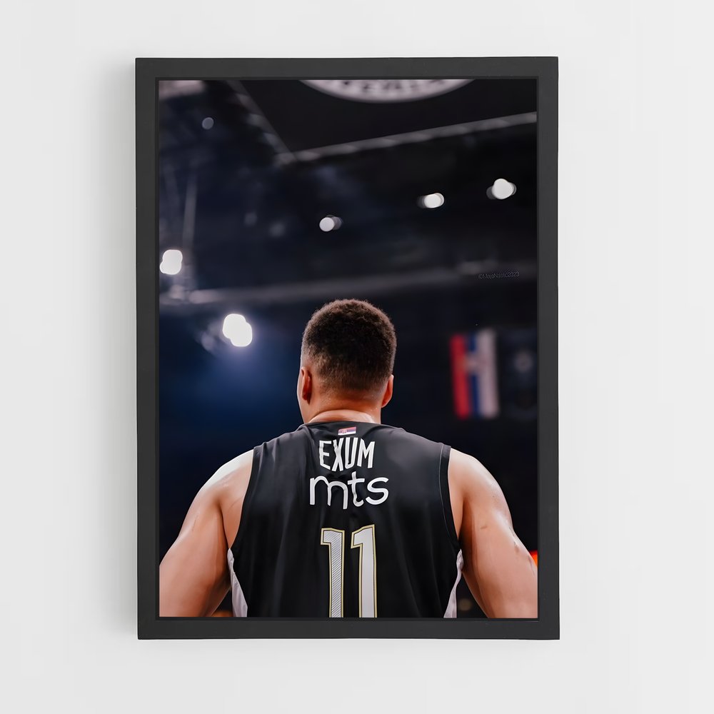 Poster Back to the Court – affiche Basketball (vue 2)